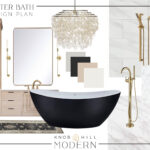 KHM Master Bath Design Plan