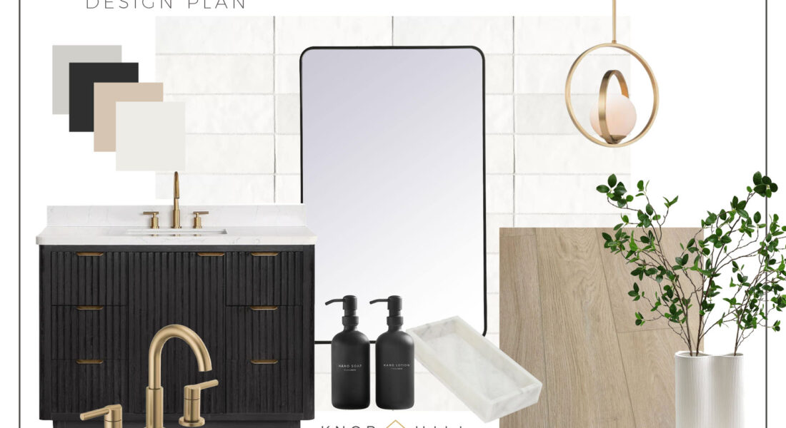 KHM Powder Room Design Plan