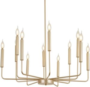 Modern 12 Light Chandelier
