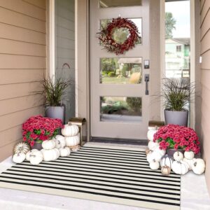 Striped Layering Rug