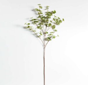 Faux Herb Branch 40″
