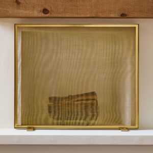 Brass Fireplace Screen